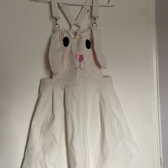 Dolls Kills Corduroy Bunny Overalls - Picture 5 of 6